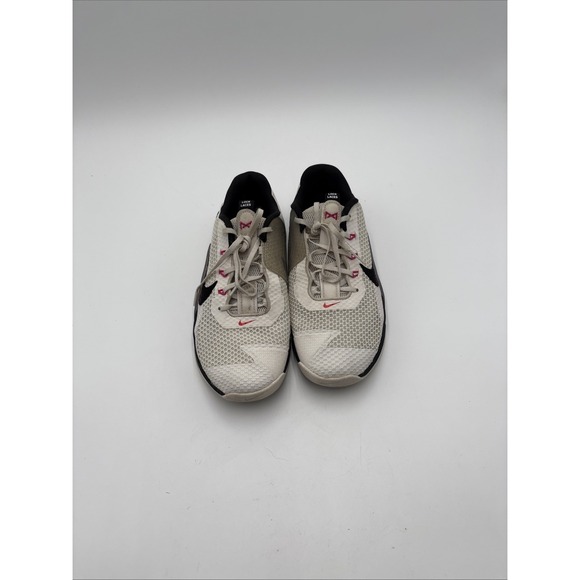 Nike Shoes - Nike Metcon Women's Size 8.5 Hyperlift White Mesh Tiger Stripe‎ Side Lock Laces